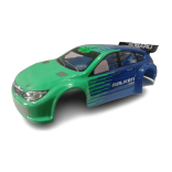 BOLHA SUBARU IMPREZA WRC 2008 PARA AUTOMODELO KYOSHO DRX ESCALA 1/9 PINTADA FALKEN TYRES LHP0895 FT